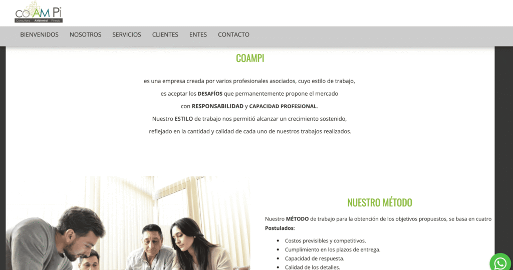 Coampi Website