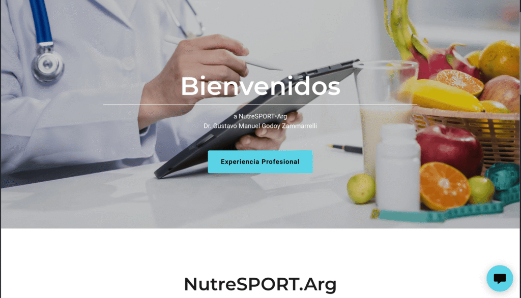 NutresportARG Website